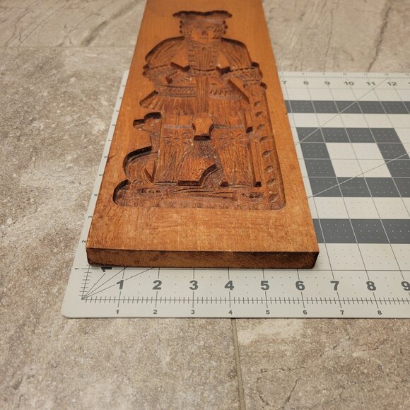 Dutch/German Wood Springerle King Cookie Board Mold Stamp Press Large 19" - Picture 7 of 7